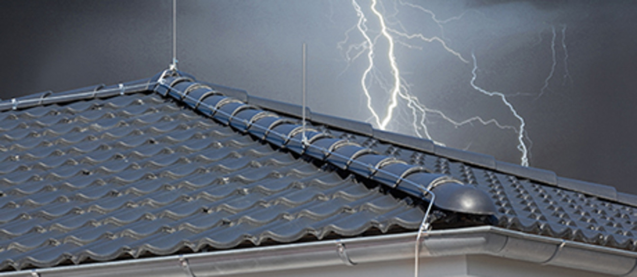 Äußerer Blitzschutz bei Elektro Hufnagel in Roding